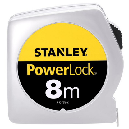 Afbeeldingen van ROLBANDMAAT POWERLOCK 8m 33-198 ABS