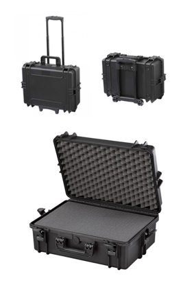 Afbeeldingen van KOFFER MET TROLLEY MAX 505S MET SCHUIM