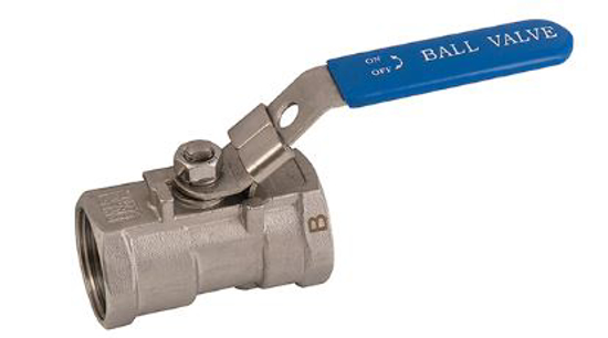 Afbeeldingen van KOGELKRAAN RVS 316 1 1/2" (BI-BI)