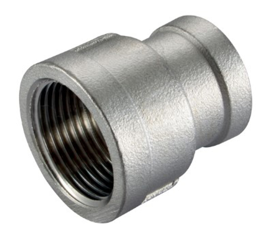 Afbeeldingen van VERL.SOK RVS 3/8"-1/8" bi-bi BSP