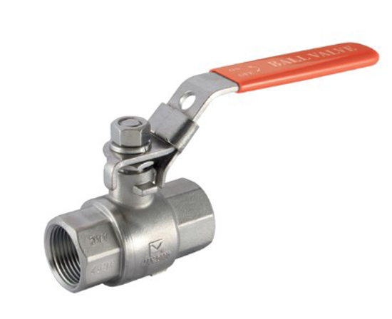 Afbeeldingen van KOGELKRAAN RVS 316 2" (BI-BI) 2-H-KAFF-2