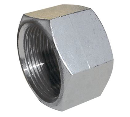 Afbeeldingen van RVS KAP 6-KANT 3/8" bi BSP