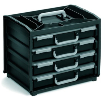 Afbeeldingen van RAACO VAKKENDOOS M/4 ASS.KOFFERS