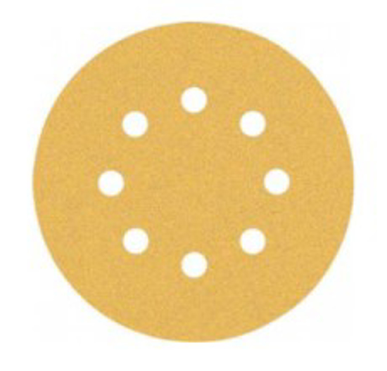 Afbeeldingen van DS SCHUURVEL 125 K80 C470 M/8GATEN