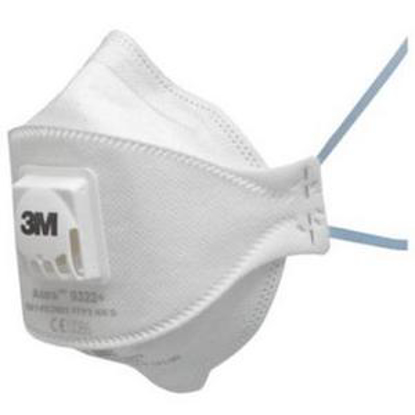 Afbeeldingen van DS à 10 MASKERS 9322+ FFP2S FIJNSTOF (V)