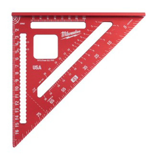 Afbeeldingen van MILWAUKEE MEET DRIEHOEK RAFTER 18CM