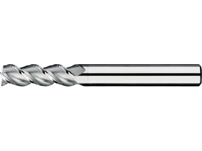 Afbeeldingen van ALU FREES VHM EXTRA LANG 8MM TiCN