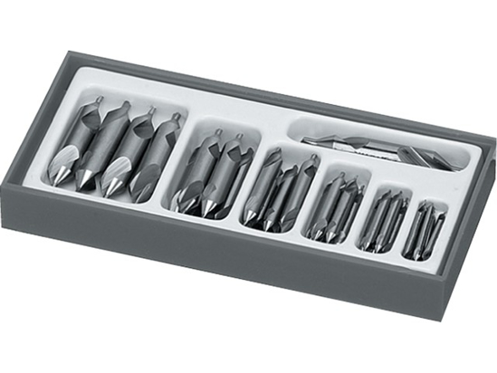 Afbeeldingen van CENTERBORENSET HSS 0,5-3+1X4+1,5X5+2X6,