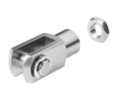 Afbeeldingen van PA GAFFEL+ZESKANTMOER SG-M10X1,25 RVS